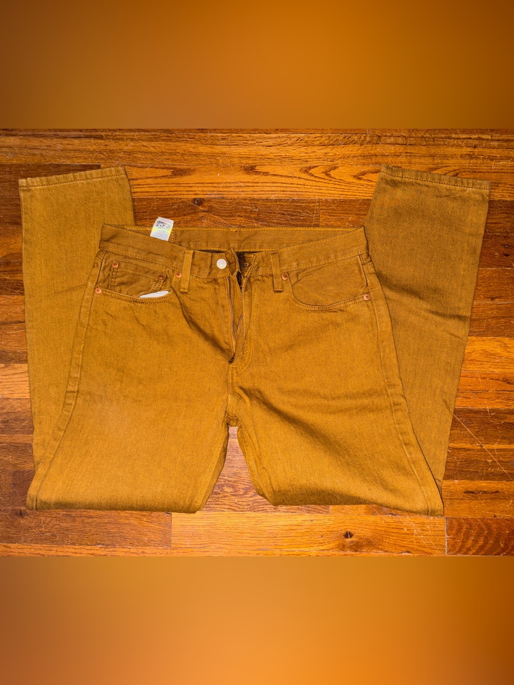 Levi's Men's Corduroy Pants in Mustard